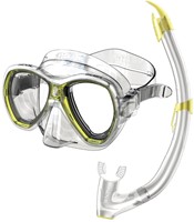 Seac Sub Snorkelset Bis Elba Geel