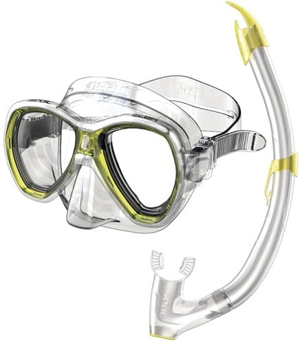 Seac Sub Snorkelset Bis Elba Geel