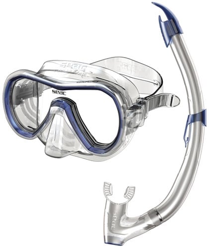 Seac Sub Snorkelset Bis Giglio Blauw