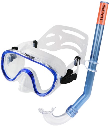 Seac Sub Snorkelset Bis Marina Blauw