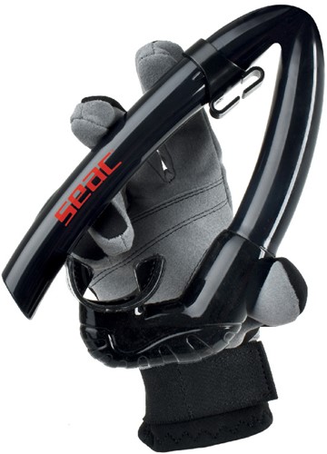 Seac Sub Snorkel Top flex Zwart-2