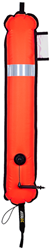XDEEP DSMB - Closed Dive Alert Surface Marking Buoy Oranje 90cm
