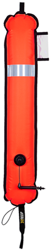 XDEEP DSMB - Closed Dive Alert Surface Marking Buoy Oranje 90cm