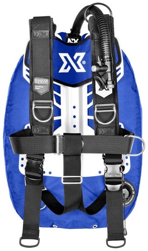 XDEEP Zen Deluxe Set NX Series Blauw Large RVS backplate, geen loodpockets