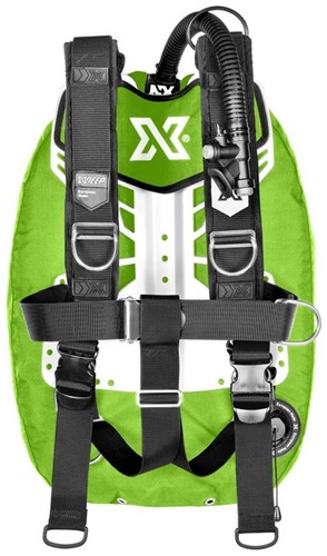 XDEEP Zen Deluxe Set NX Series Lime Large RVS backplate, geen loodpockets