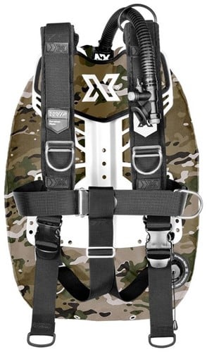 XDEEP Zen Deluxe Set NX Series Camo Small RVS backplate, geen loodpockets