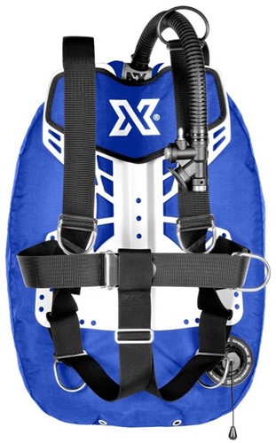 XDEEP Zen Standard Set NX Series Blauw Small RVS backplate, S (2x 2kg) loodpockets