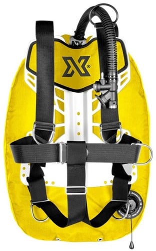 XDEEP Zen Standard Set NX Series Geel Small RVS backplate, XL (2x 6kg) loodpockets