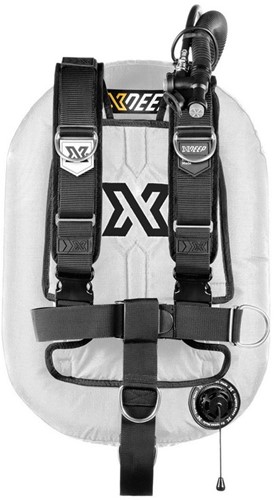 XDEEP Zeos 28 Deluxe Set Wit RVS backplate, geen loodpockets