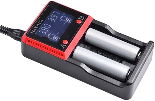 H2 universele lader voor 18650/16340/14500/26650/AA/AAA/C-2