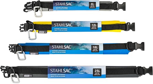 Stahlsac - Drylite Drysac - 6 Liter Licht Grijs -2