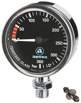 Apeks Tek Manometer (Alleen manometer)