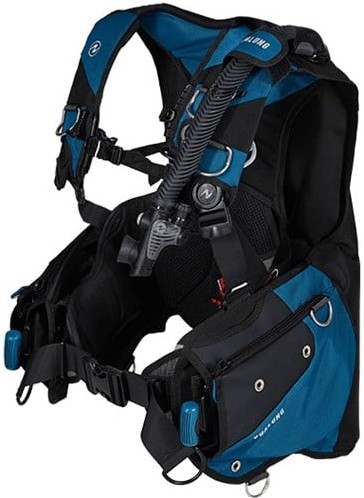 Aqualung Axiom Man, Zwart/Blauw petrol,-2