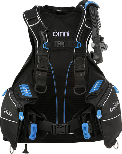 Aqualung Omni Unisex | Blauw maat L-2