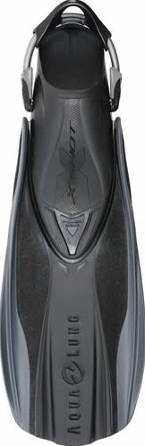 Aqualung Xshot Adj. Openhielvinnen Zwart | Maat M