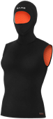 Bare 5/3mm Ultrawarmth Hooded Vest Black - Dames