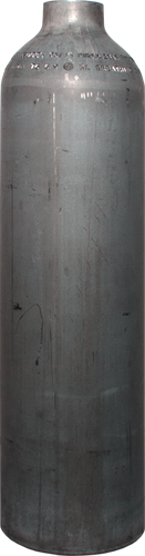 Duikfles 3 liter 200 bar wit