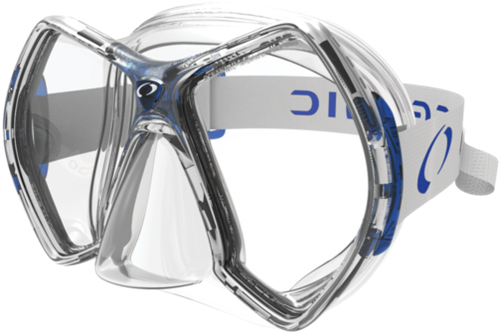 Oceanic Cyanea Duikmasker Transparant - Blauw