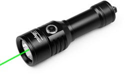Orcatorch D570GL Duiklamp met groene laserpointer