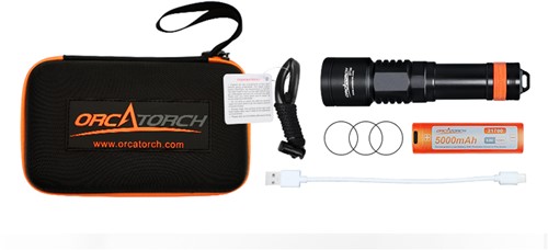 Orcatorch D700 Duiklamp-3
