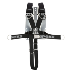 Apeks Deluxe Harnas met Aluminium Backplate