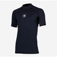 Aqualung Rashguard Slim Fit Korte Mouw Man Zwart