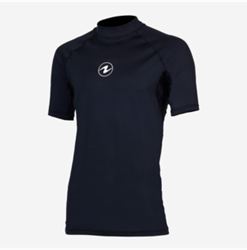Aqualung Rashguard Slim Fit Korte Mouw Man Zwart
