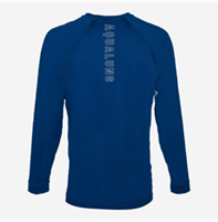Aqualung Rashguard Loose fit Lange Mouw Man Blauw/Wit-3