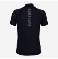 Aqualung Rashguard Slim Fit Korte Mouw Dames Zwart-2