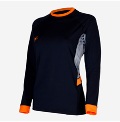 Aqualung Rashguard Loose fit Lange Mouw Dames Zwart/Grijs