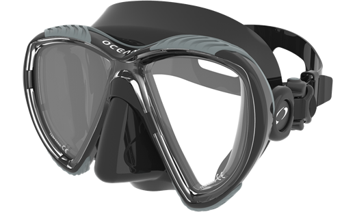 Oceanic Discovery Duikmasker Zwart - Titanium