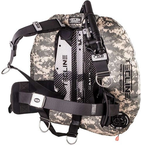 Tecline Donut 22 Special Edition Set met Carbon backplate, DIR Harnas en Weight Pocket Camo-2