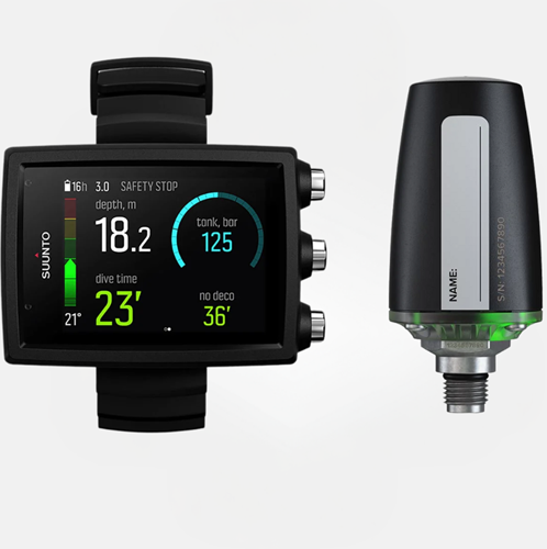 Suunto EON Core Black duikcomputer + POD