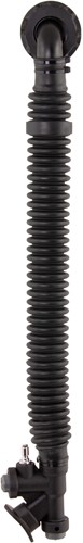 Tecline Inflator met ovale corrugated hose 40cm - nieuwe versie