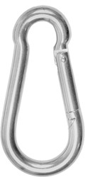 Tecline RVS Karabiner 100mm