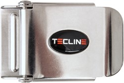 Tecline RVS Gesp 50mm met logo