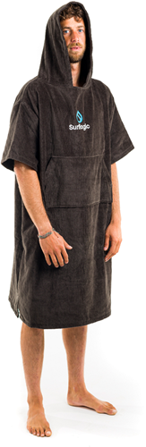 Poncho Towel - Zwart-2