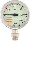 Tecline Manometer 300 bar Ø52mm