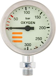 Tecline 02 Manometer 300 bar Ø52mm