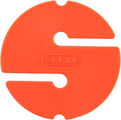 Tecline Cookie Ø5.5cm oranje