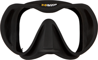 Radical Frameless duikmasker maat S - Zwart