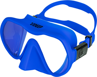 Radical Frameless duikmasker maat L - Blauw-2