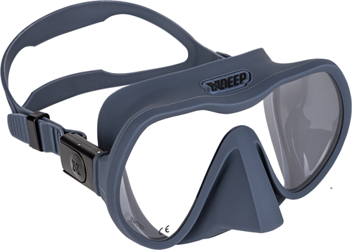 Radical Frameless duikmasker maat L - Grijs-3
