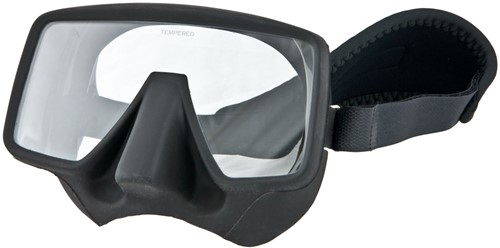 Tecline Classic Frameless Duikmasker met neopreen maskerband