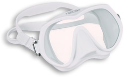 Tecline Frameless Super View Duikmasker wit