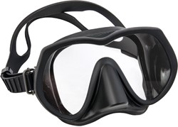 Tecline Frameless Super View Duikmasker zwart (Military Line)