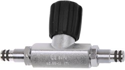 Scubatec manifold met afsluiter - Lucht - 10x10