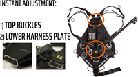 Side 16 Avenger Sidemount BCD - Avenger Maya Black-1