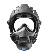Neptune III Full Face Duikmasker Zwart S/M-2