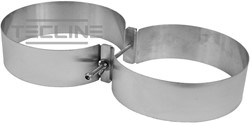 Tecline rvs flesband dubbel 10L/12L lang